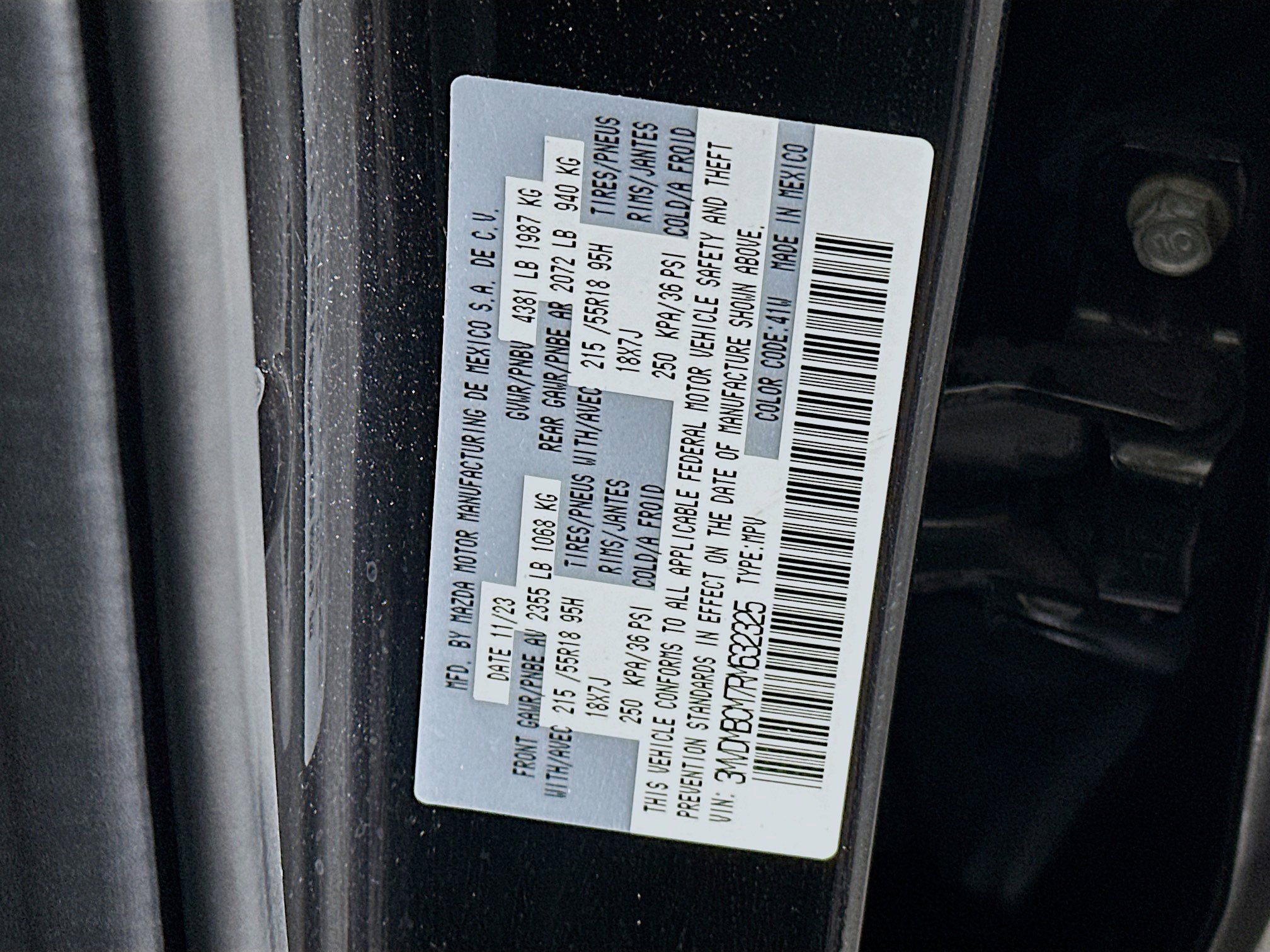 Used 2024 MAZDA CX-30 AWD 2.5 S w/ Preferred Package image 12