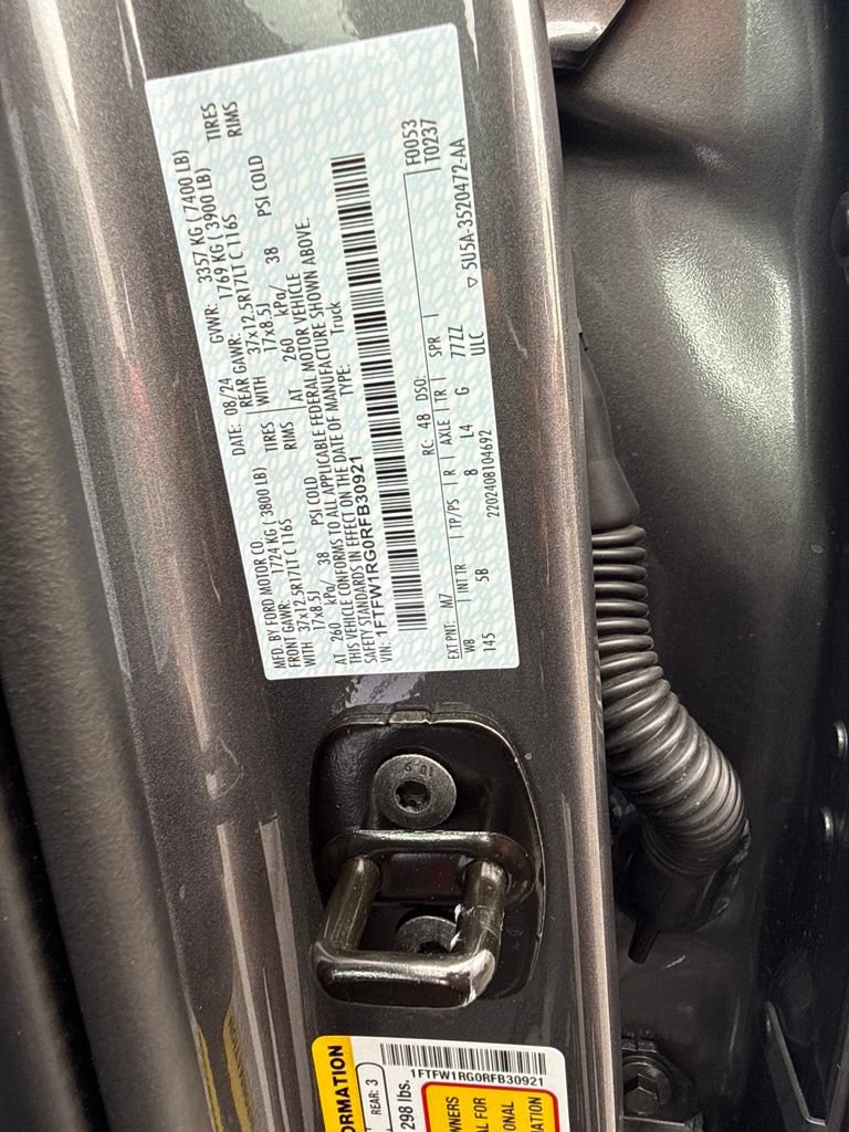 Used 2024 Ford F150 Raptor AWD/4WD image 69