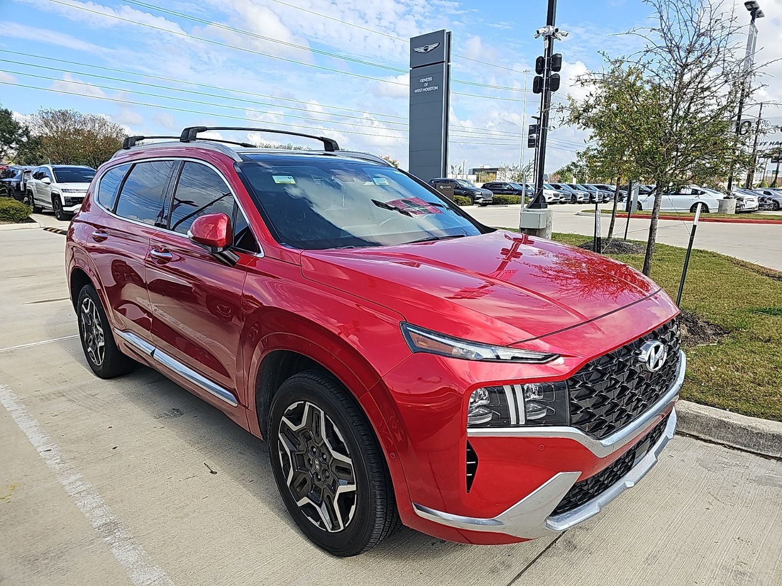 Used 2021 Hyundai Santa Fe Calligraphy image 3