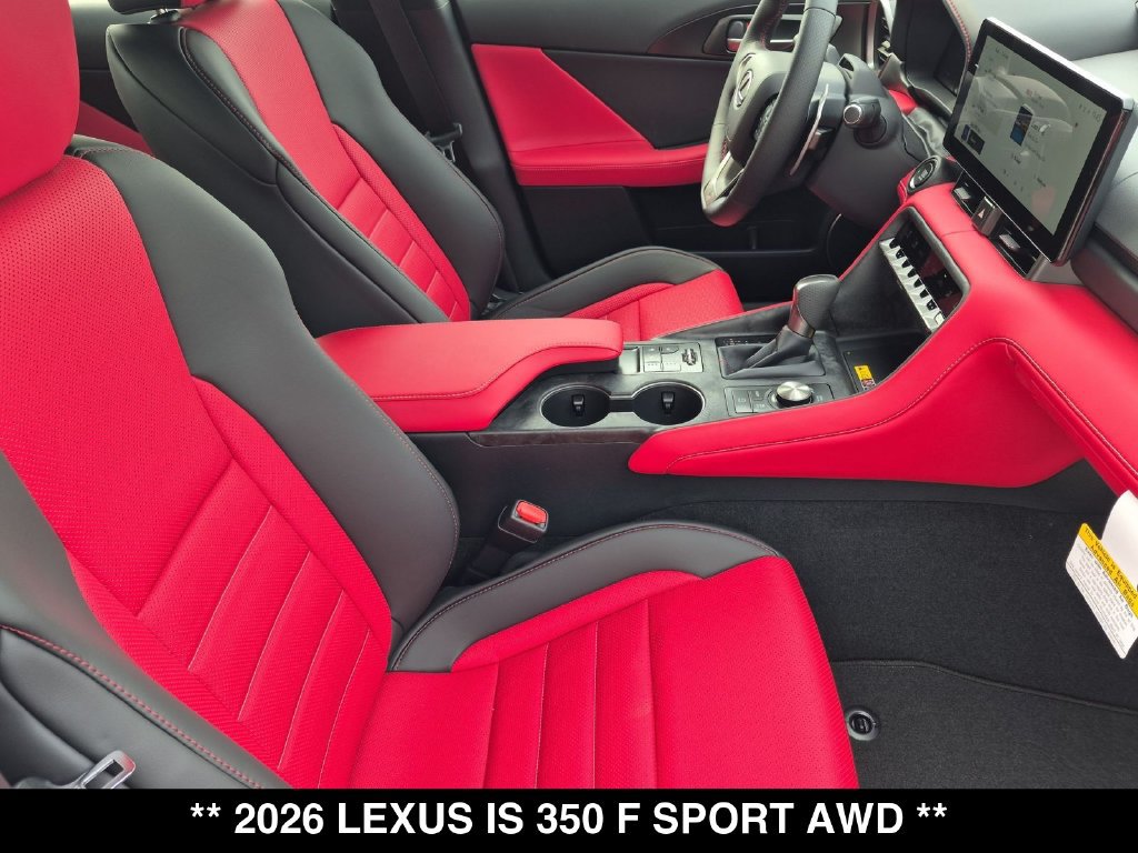 New 2026 Lexus IS 350 F Sport w/ Technology Package AWD/4WD image 18