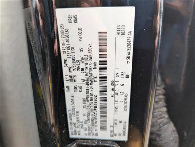 Used 2018 Ford F150 Platinum w/ Equipment Group 701A Luxury image 16