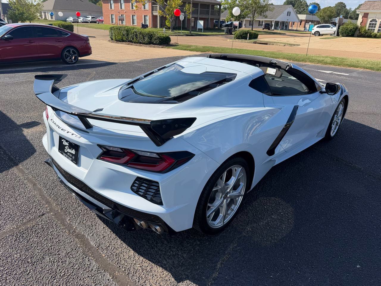 Used 2022 Chevrolet Corvette Stingray Coupe w/ Engine Appearance Package RWD image 2
