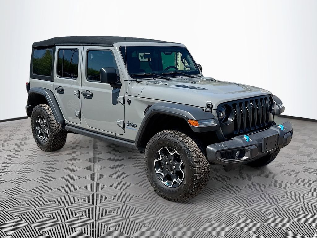 Used 2023 Jeep Wrangler Unlimited Rubicon 4xe w/ Cold Weather Group image 4