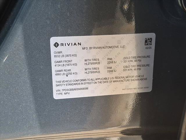 Used 2025 Rivian R1S Adventure Dual AWD/4WD image 26