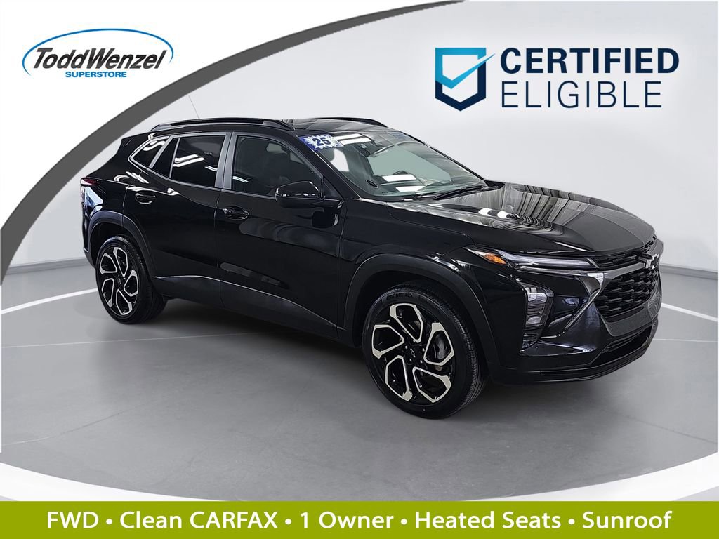 Certified 2025 Chevrolet Trax RS w/ Sunroof Package