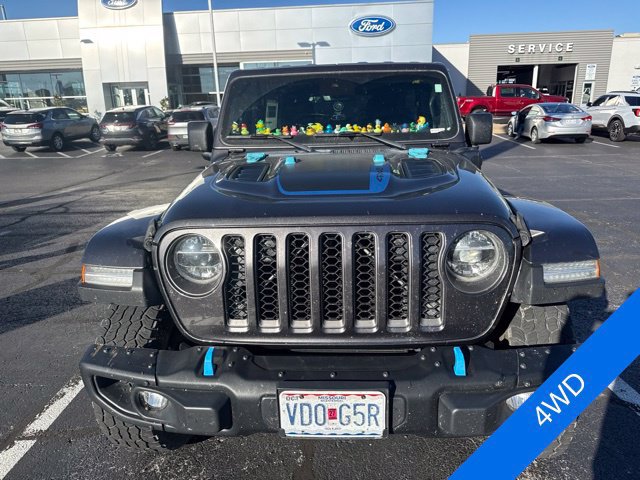 Used 2021 Jeep Wrangler Unlimited Rubicon 4xe w/ Steel Bumper Group AWD/4WD image 2