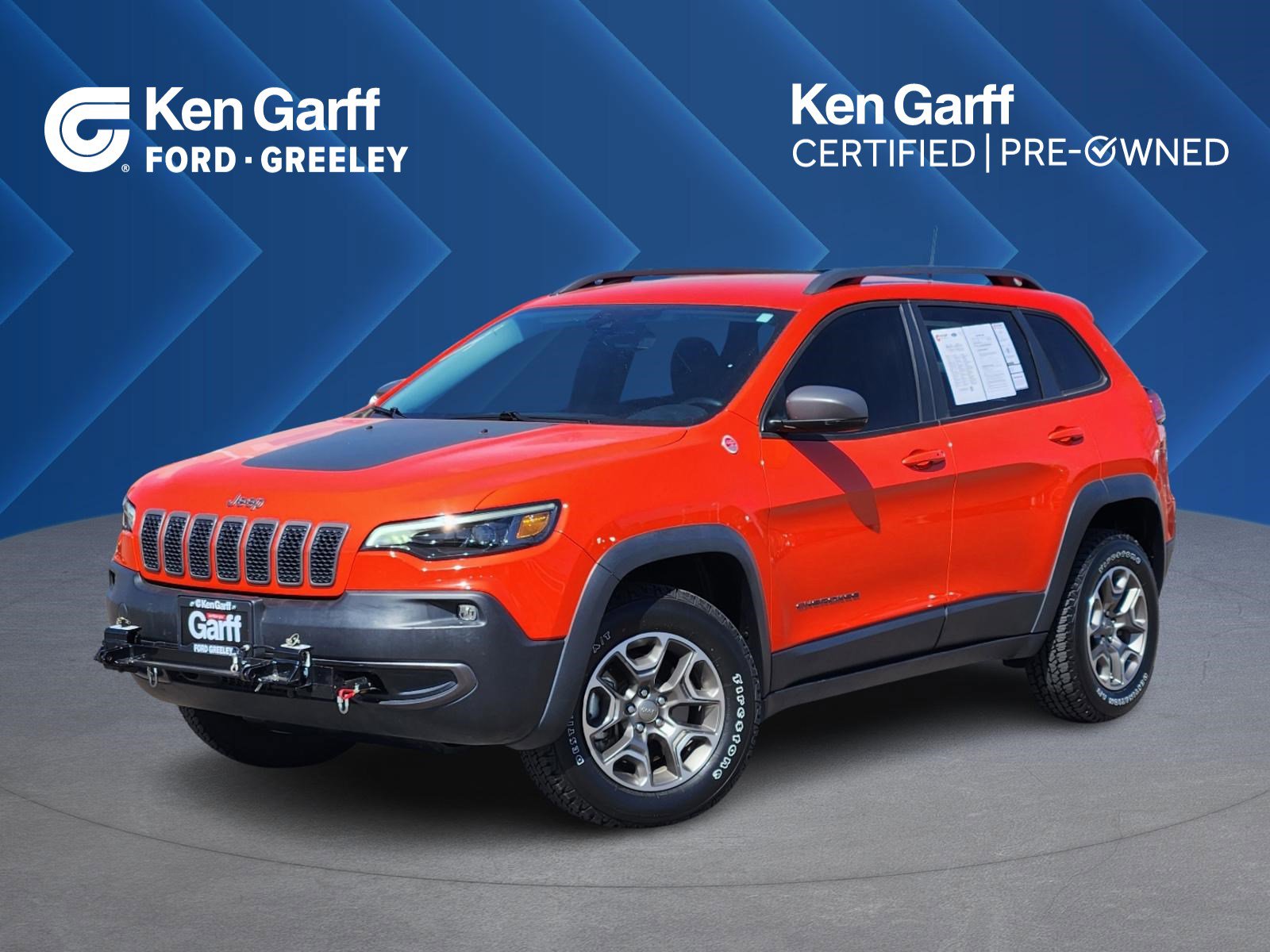 Used 2021 Jeep Cherokee Trailhawk AWD/4WD image 1