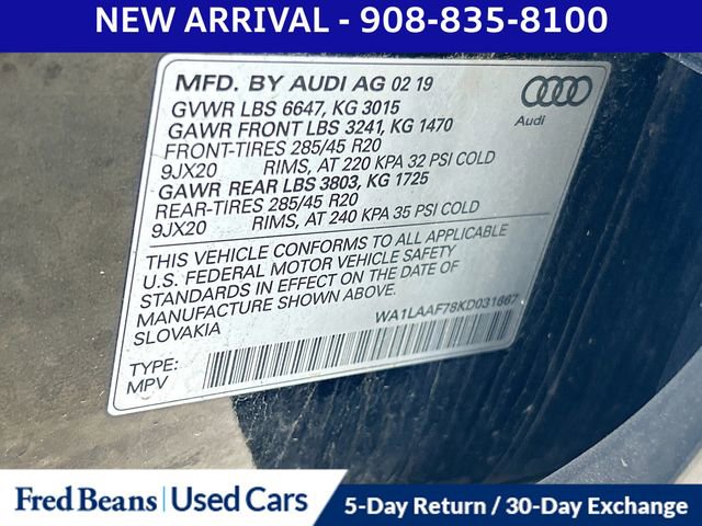 Used 2019 Audi Q7 3.0T Premium Plus image 14