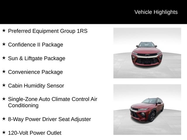 Used 2023 Chevrolet TrailBlazer RS w/ Sun and Liftgate Package image 13