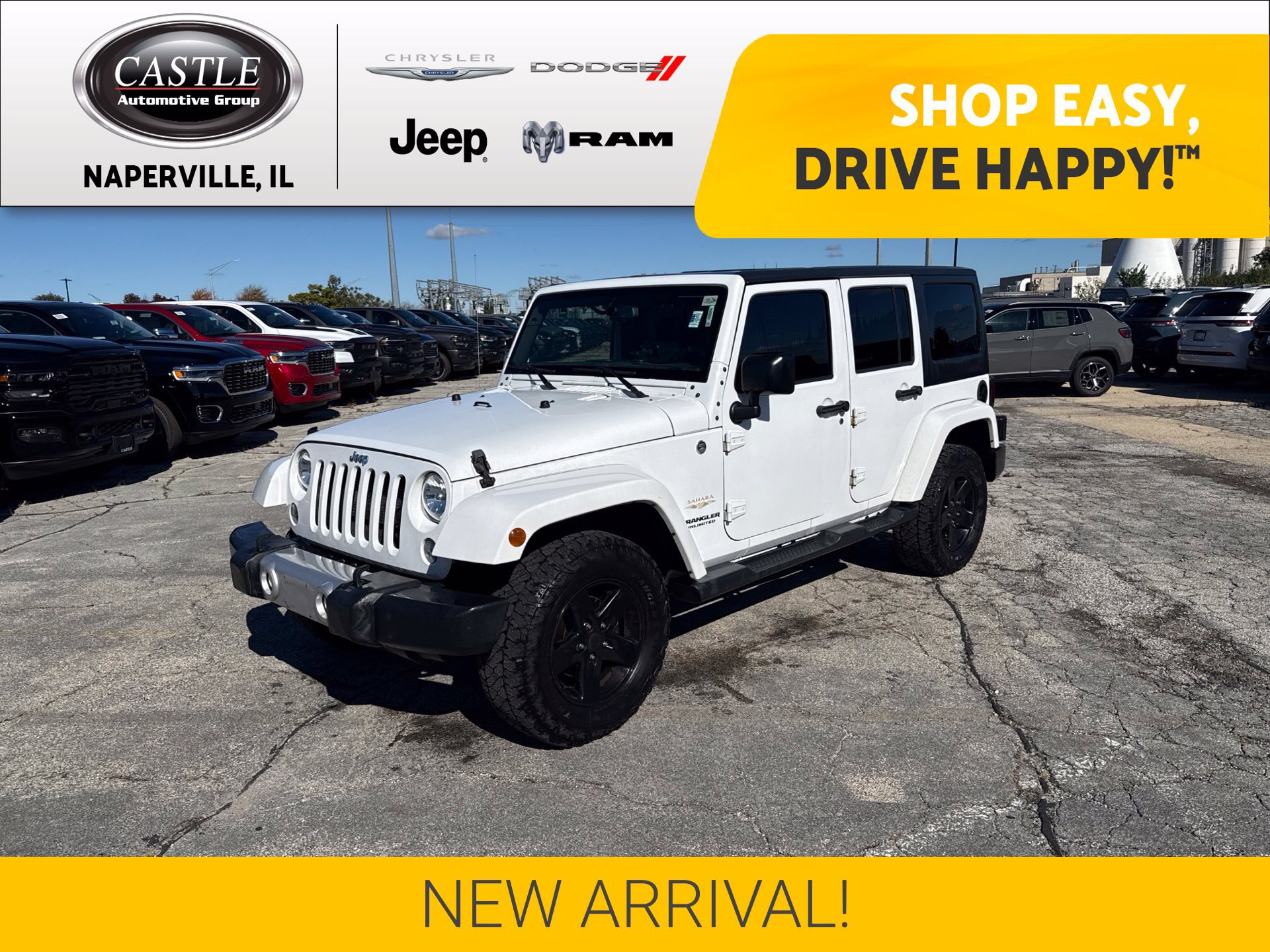 Used 2015 Jeep Wrangler Unlimited Sahara