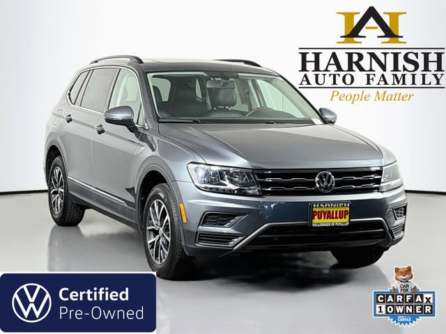 Certified 2020 Volkswagen Tiguan SE w/ Panoramic Sunroof Package AWD/4WD 360° Tour