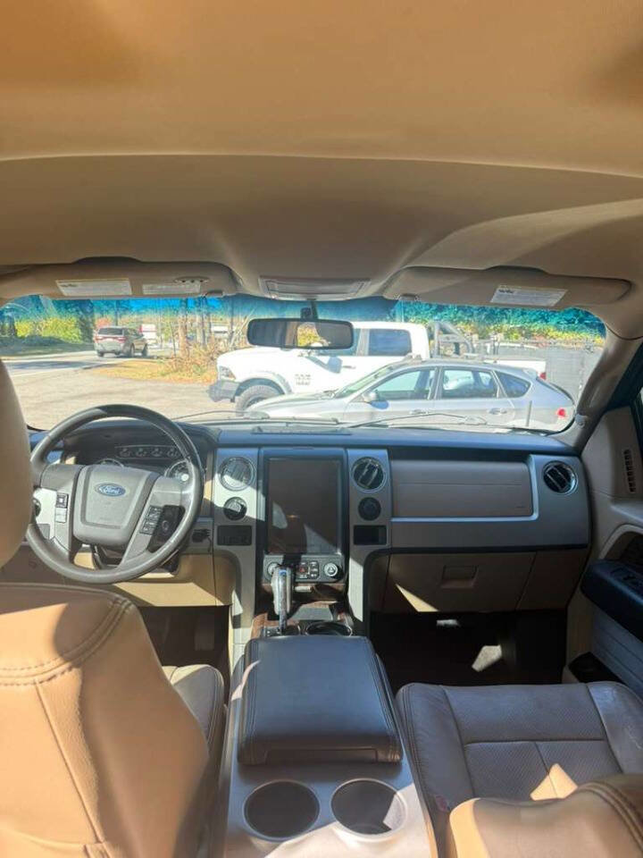 Used 2014 Ford F150 Lariat w/ Lariat Chrome Package image 12