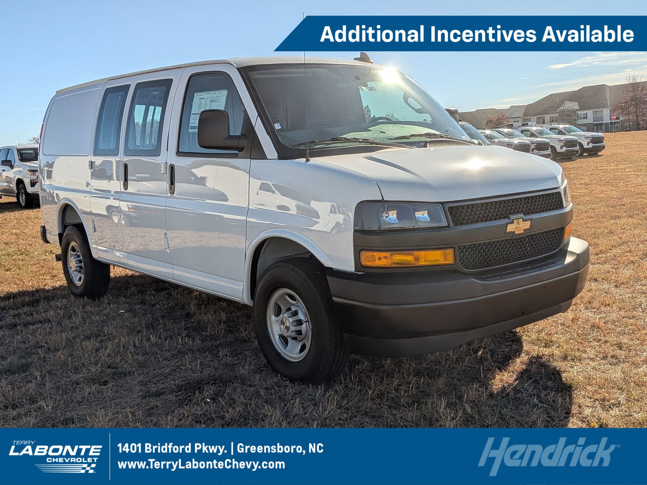 New 2025 Chevrolet Express 2500 w/ Driver Convenience Package