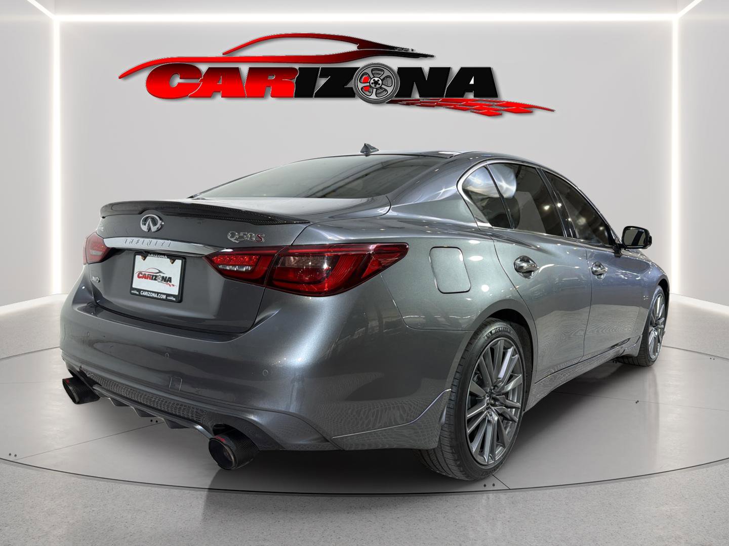 Used 2020 INFINITI Q50 Red Sport 400 image 10