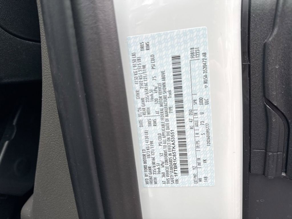 New 2026 Ford Transit 250 148 Medium Roof w/ Load Area Protection Package image 27