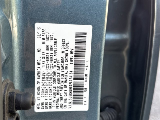 Used 2015 Honda CR-V Touring image 37