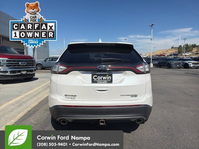 Used 2017 Ford Edge Titanium w/ Class II Trailer Tow Package AWD/4WD image 17
