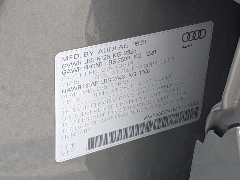 Used 2021 Audi Q3 2.0T Premium Plus w/ Premium Plus Package AWD/4WD image 41