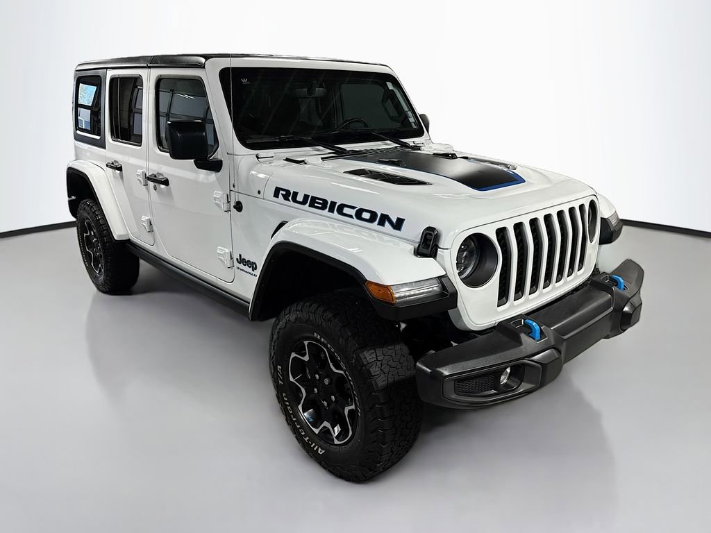 Used 2023 Jeep Wrangler Unlimited Rubicon 4xe w/ Cold Weather Group AWD/4WD image 3