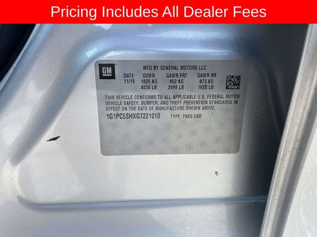Used 2016 Chevrolet Cruze LS FWD image 35