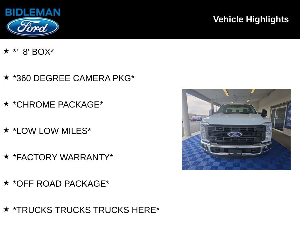 Used 2024 Ford F250 XL w/ 360-Degree Camera Package image 8