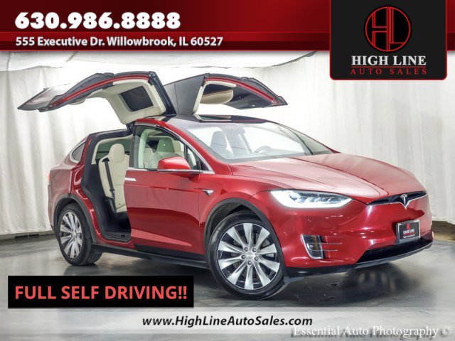 Used 2019 Tesla Model X 75D AWD/4WD image 1