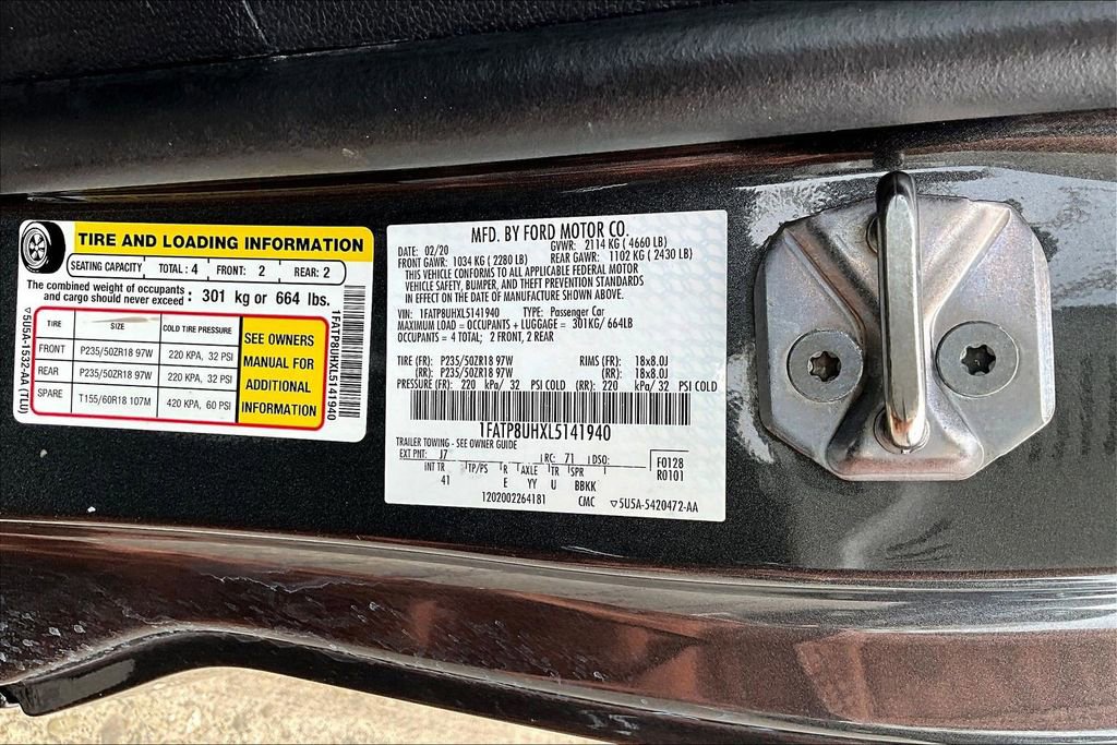 Used 2020 Ford Mustang Premium image 16