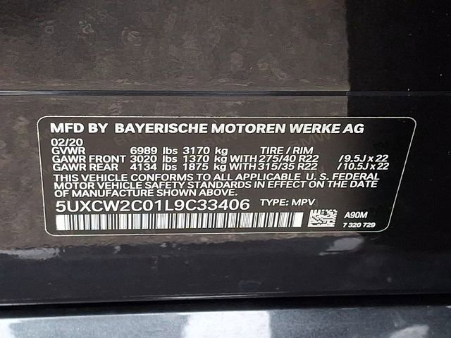 Used 2020 BMW X7 xDrive40i w/ Premium Package AWD/4WD image 25