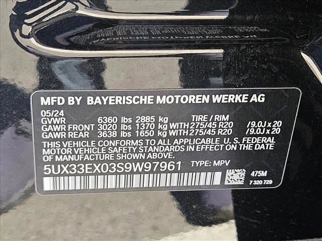 Used 2025 BMW X6 xDrive40i w/ Climate Comfort Package AWD/4WD image 24