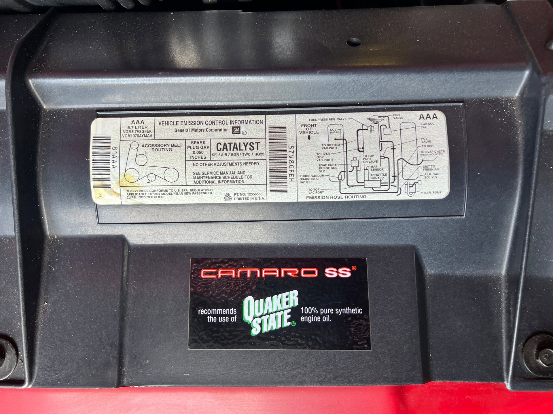 Used 1997 Chevrolet Camaro SS w/ SS Alteration Pkg image 39