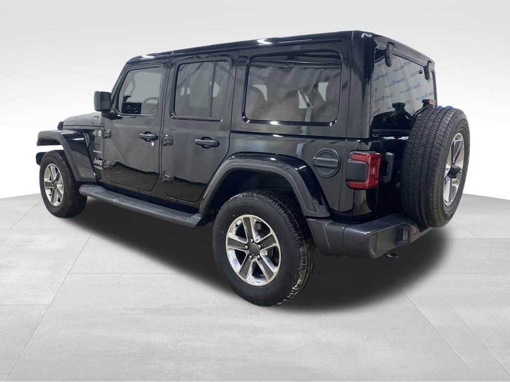 Used 2021 Jeep Wrangler Unlimited Sahara w/ Uconnect 4C Nav & Sound Group video 2