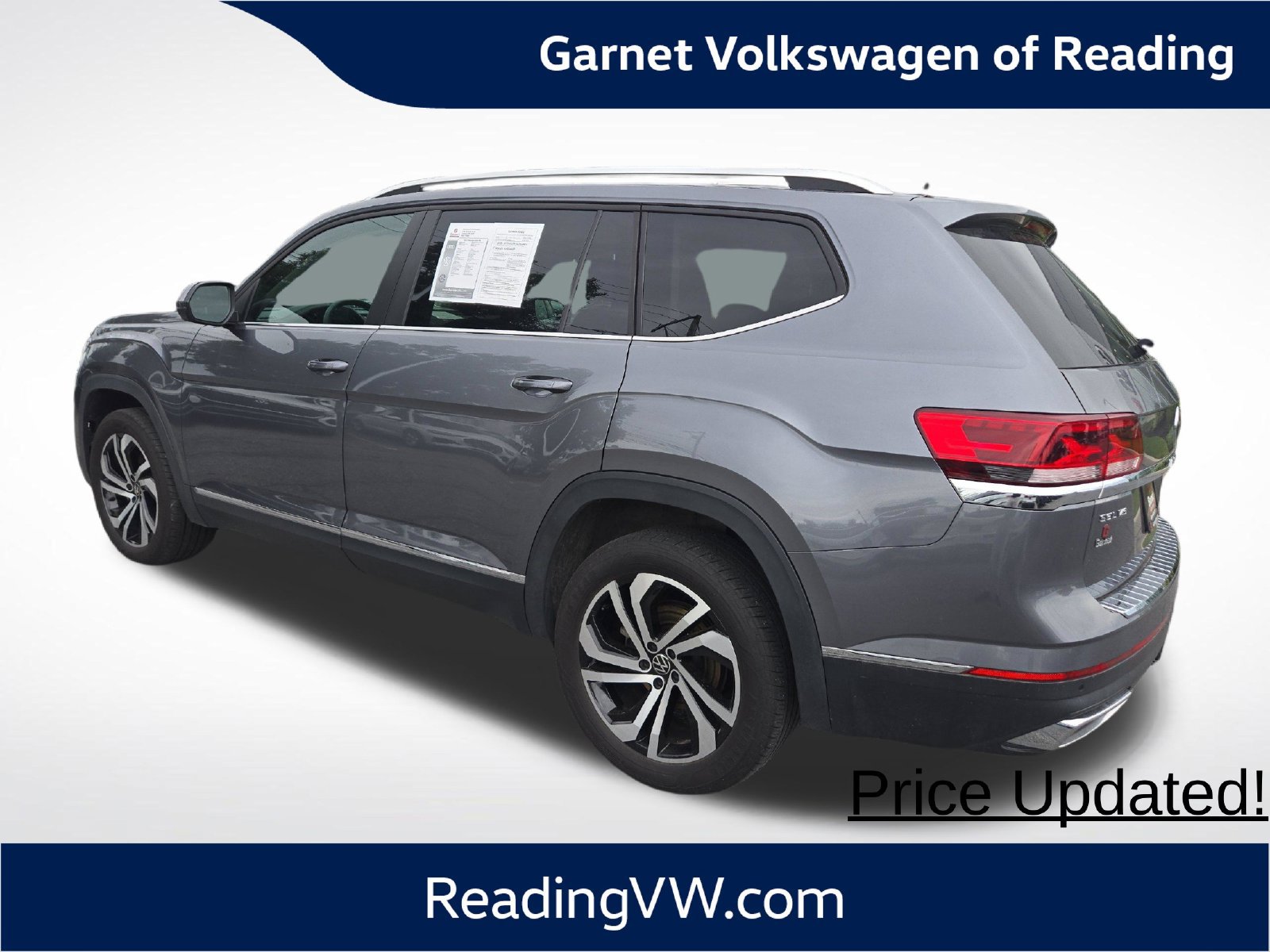 Used 2023 Volkswagen Atlas SEL AWD/4WD image 3
