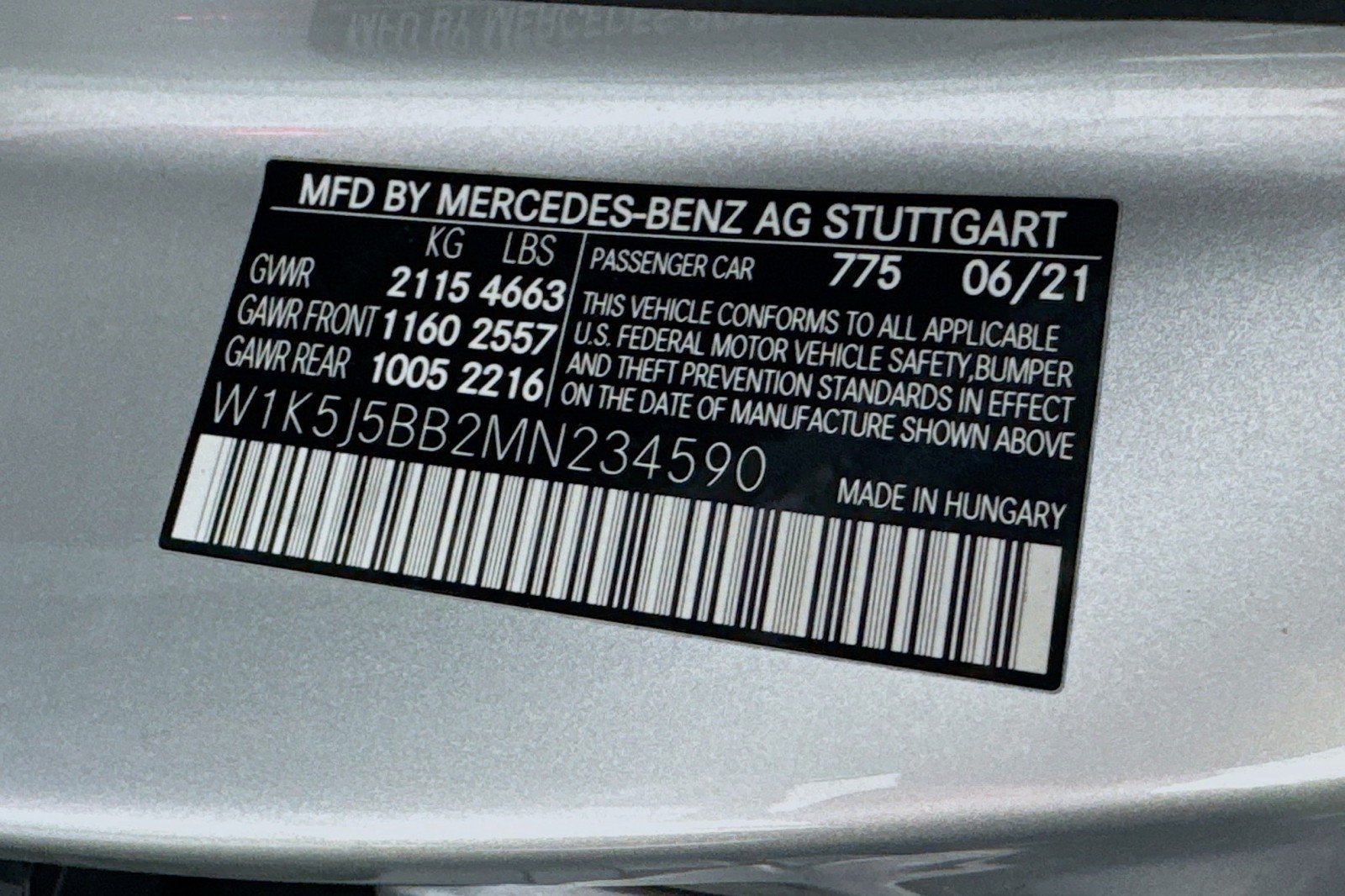 Certified 2021 Mercedes-Benz CLA 35 AMG 4MATIC image 26