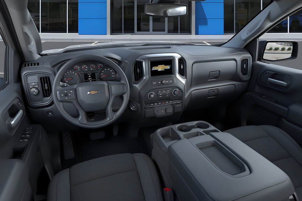 New 2026 Chevrolet Silverado 1500 Custom w/ Turbomax Blackout Package RWD image 18