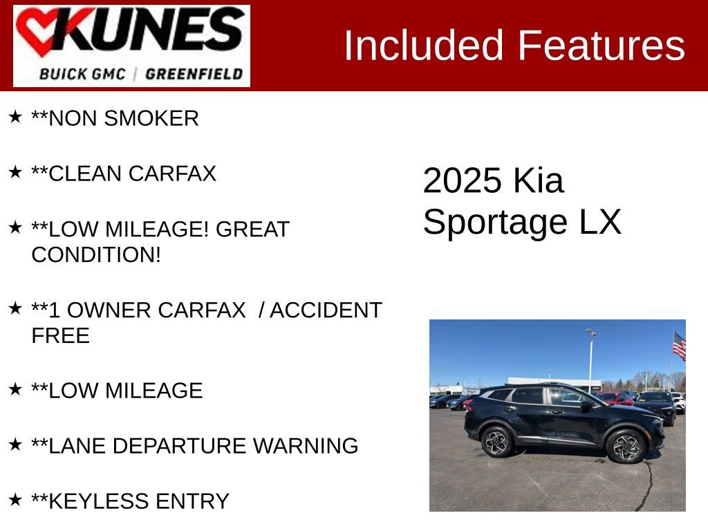 Used 2025 Kia Sportage LX image 3
