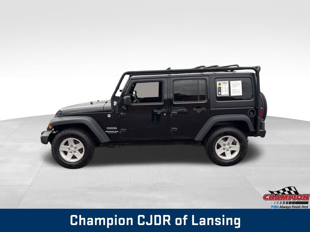 Used 2017 Jeep Wrangler Unlimited Sport w/ Quick Order Package 24S image 4