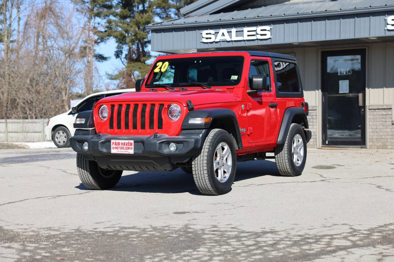 Used 2020 Jeep Wrangler Sport image 1
