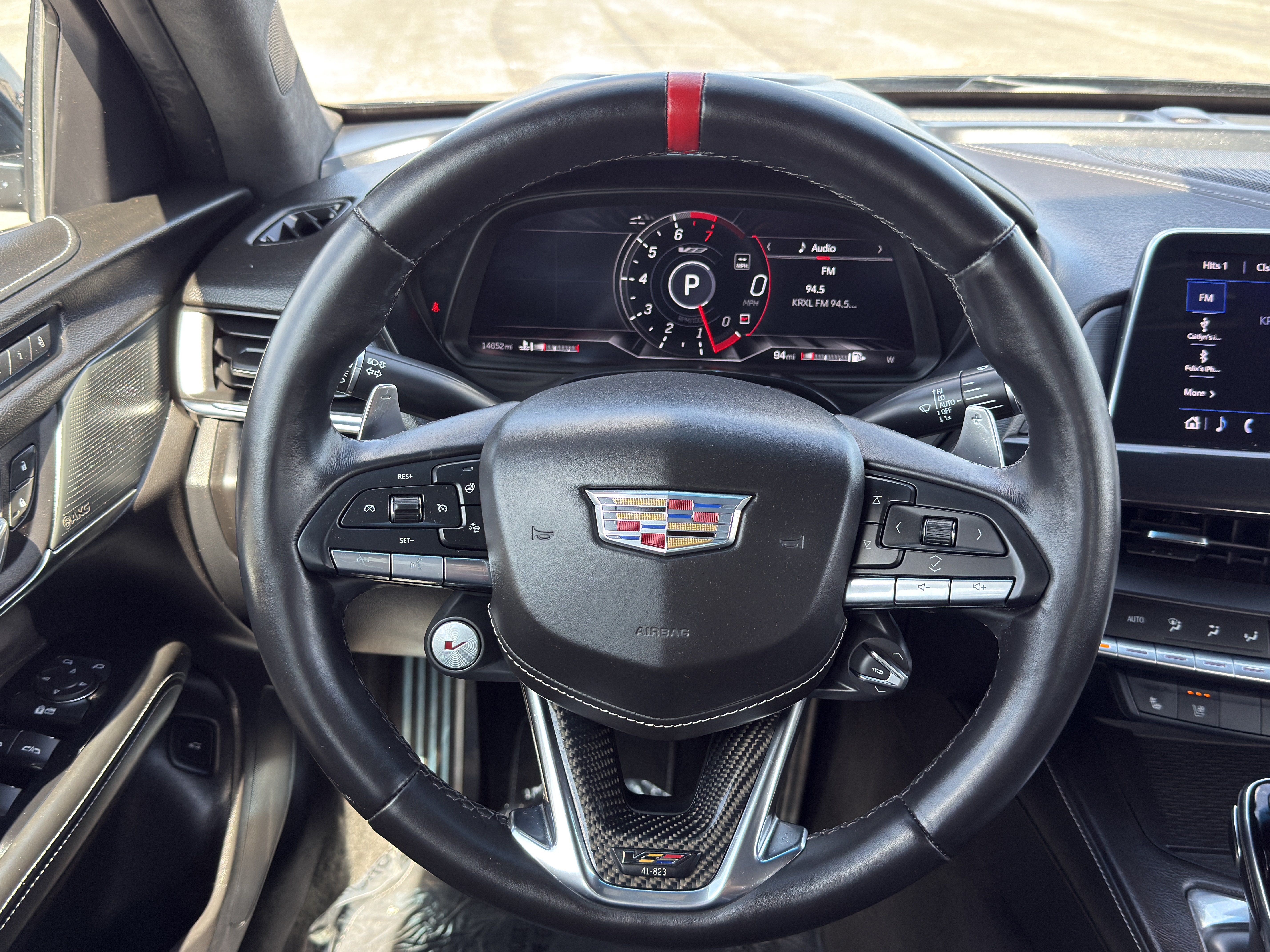 Certified 2023 Cadillac CT4 V Blackwing w/ Driver Assist Package RWD image 33