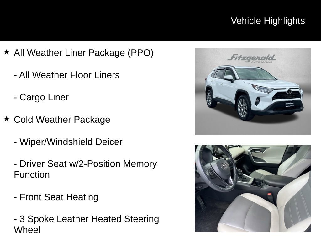 Used 2019 Toyota RAV4 XLE Premium w/ Cold Weather Package AWD/4WD image 9