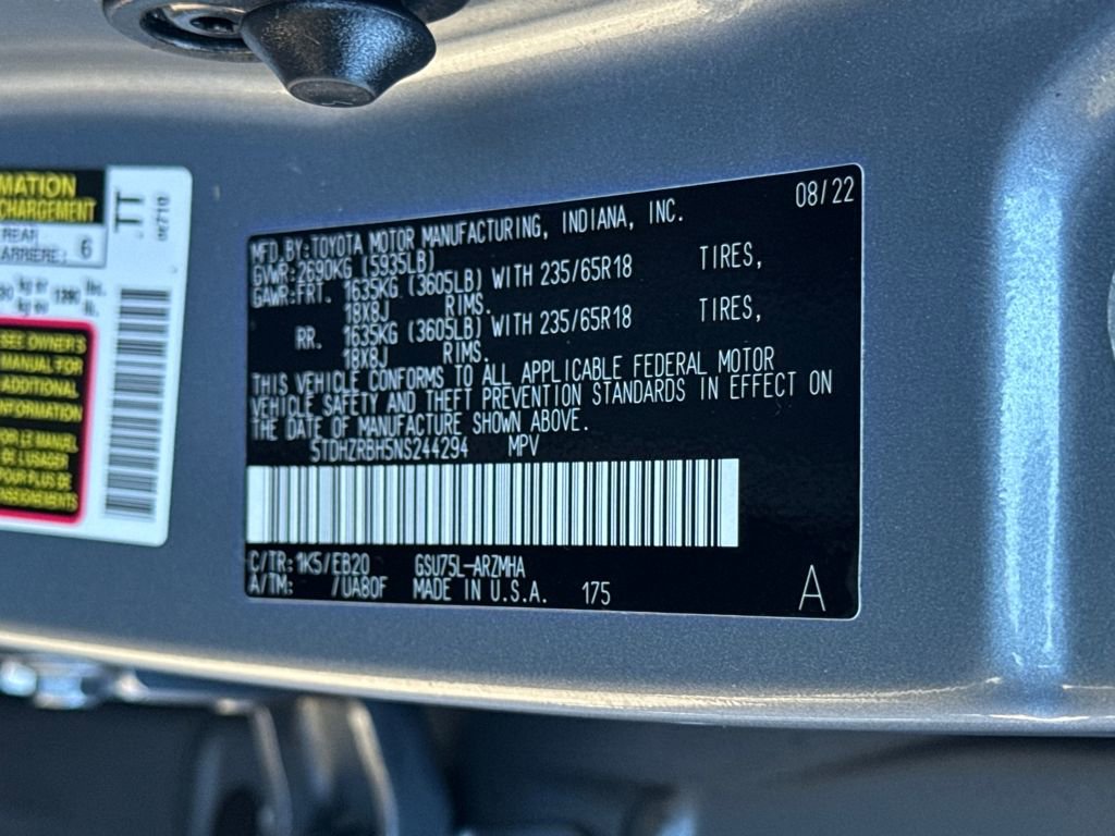 Used 2022 Toyota Highlander XLE image 51