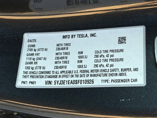 Used 2025 Tesla Model 3 Long Range image 36