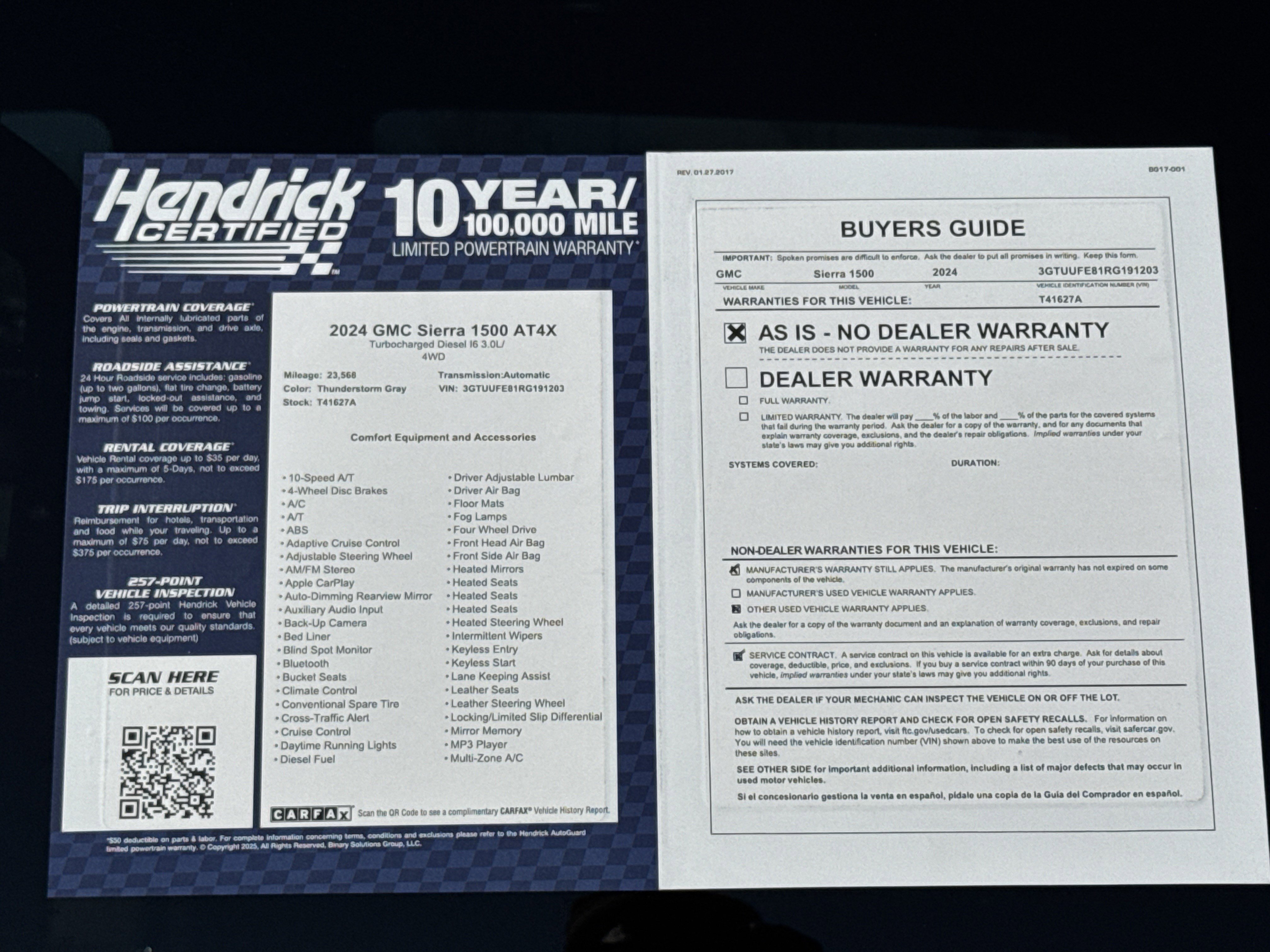 Used 2024 GMC Sierra 1500 AT4X w/ AT4X AEV Edition image 40