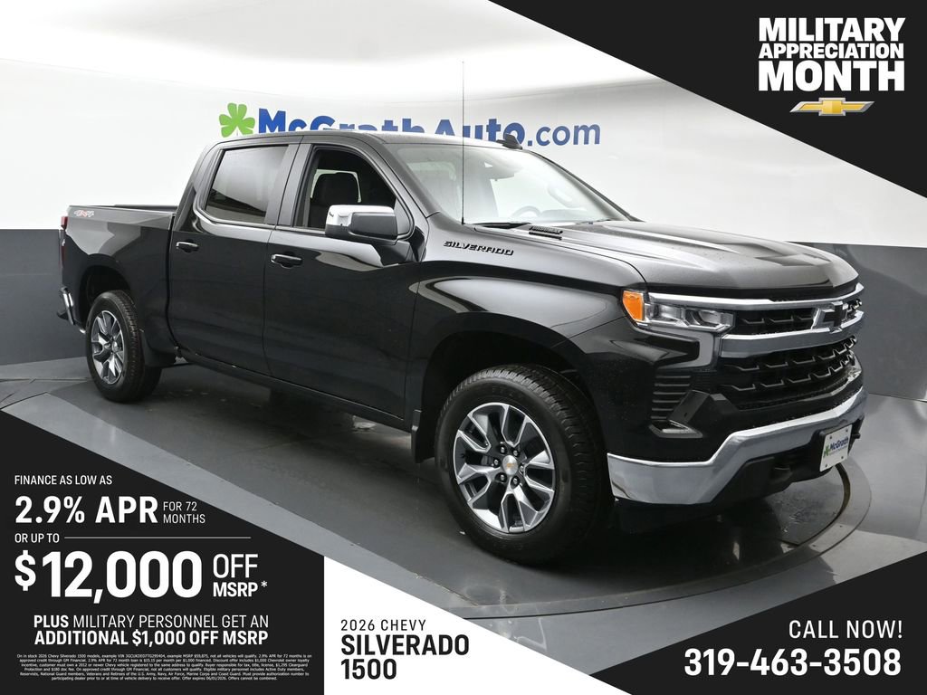 New 2026 Chevrolet Silverado 1500 LT w/ All Star Edition Plus