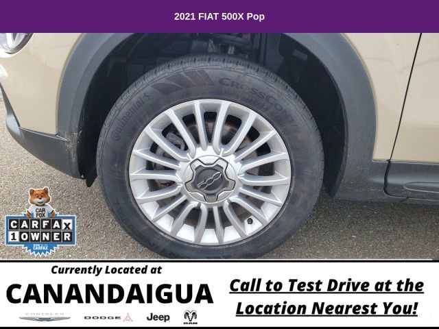 Used 2021 FIAT 500X Pop w/ Pop Value Package AWD/4WD image 24
