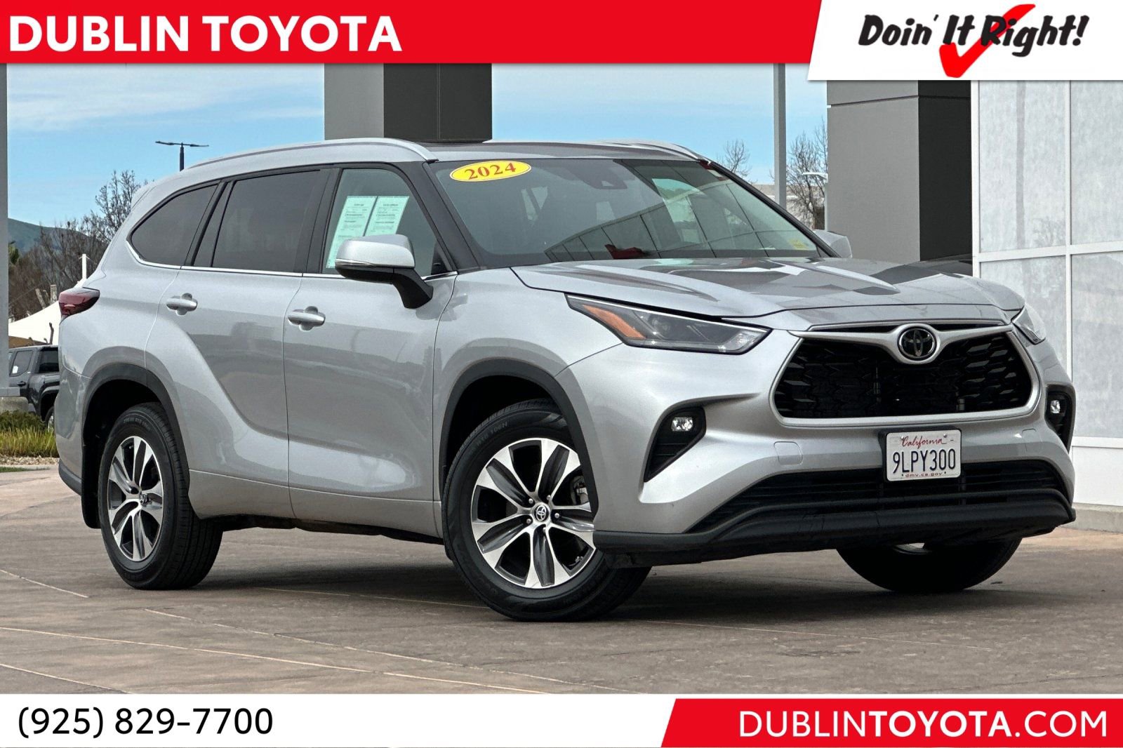 Certified 2024 Toyota Highlander XLE image 1