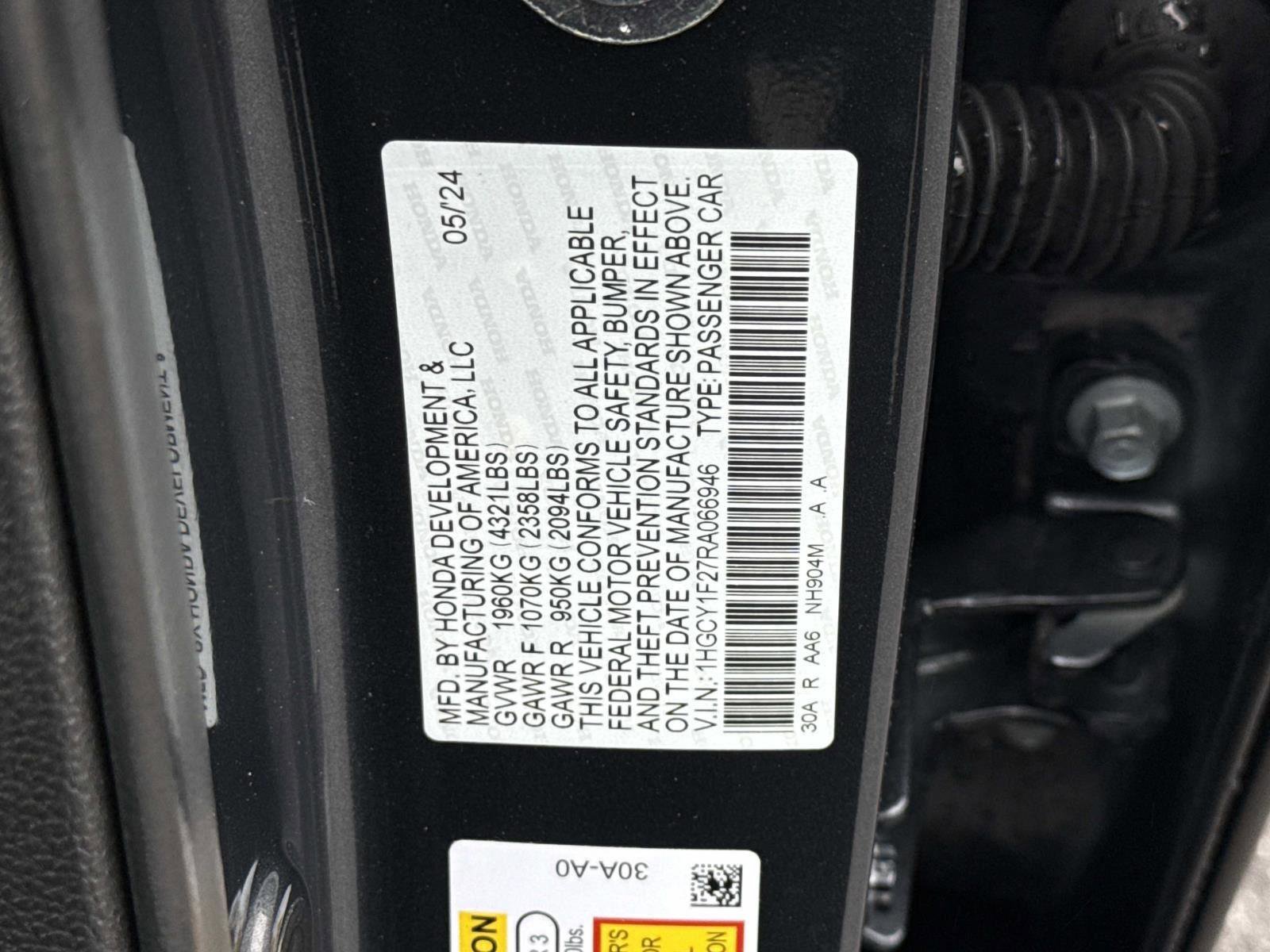 Used 2024 Honda Accord LX image 30