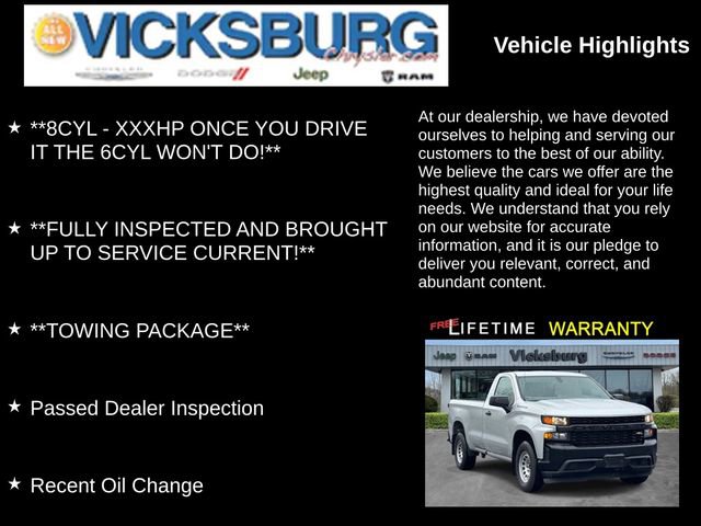 Used 2021 Chevrolet Silverado 1500 W/T w/ WT Fleet Convenience Package image 7