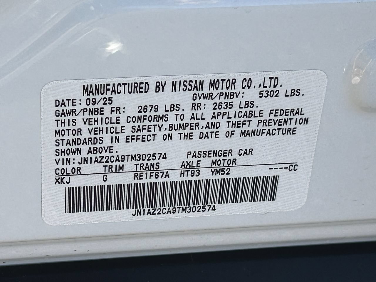 New 2026 Nissan Leaf SV+ w/ Illuminated Package FWD image 34