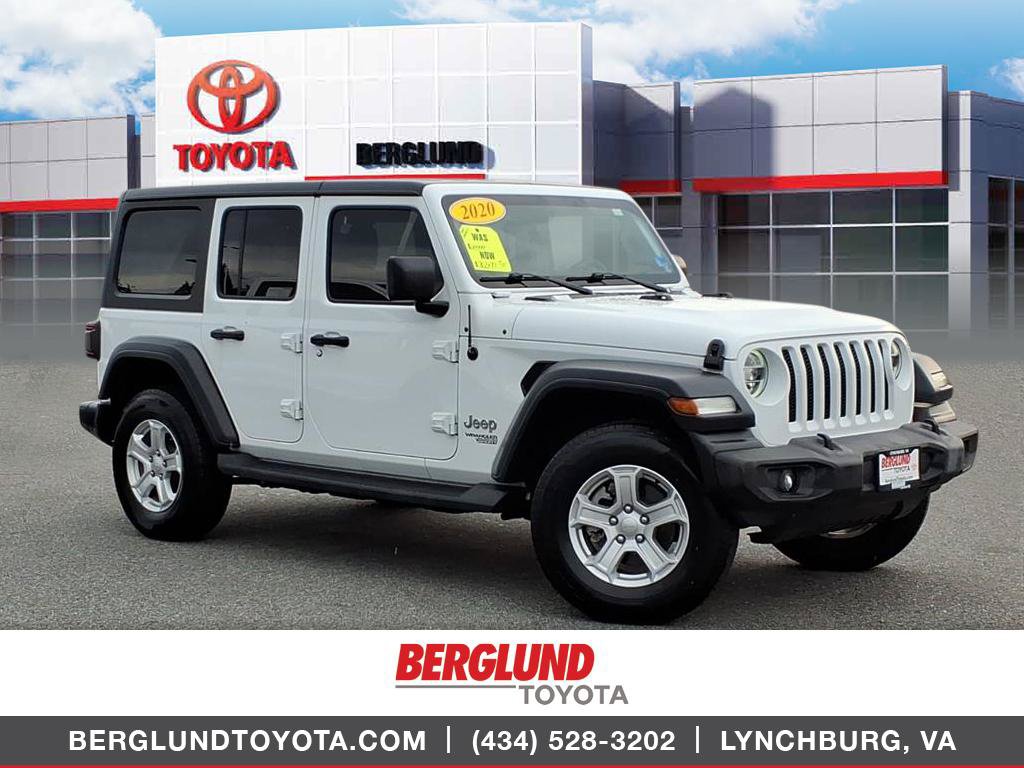 Used 2020 Jeep Wrangler Unlimited Sport S