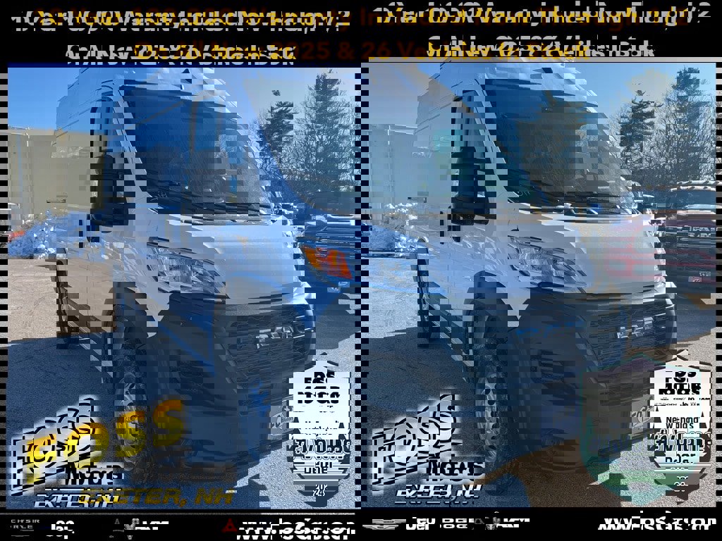 New 2026 RAM ProMaster 2500